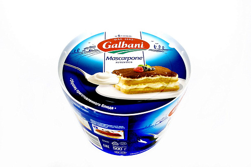 Сыр Маскарпоне Гальбани 80% 500 г 