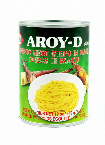 Ростки Бамбука (полоски) AROY-D 0.54 кг ж/б
