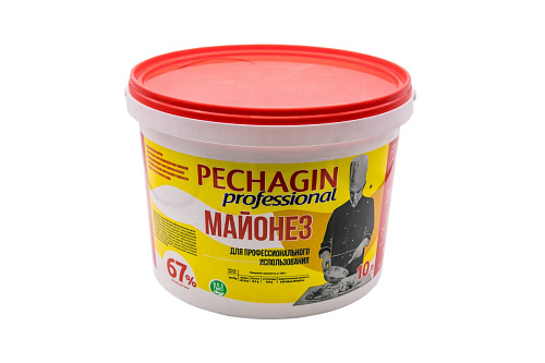 Майонез "Pechagin Professional" 67% ведро 10 л