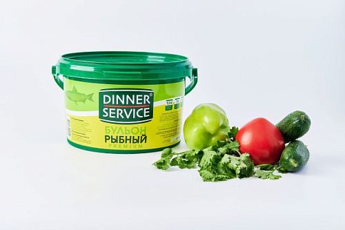Бульон рыбный DINNER SERVISE 1,5 кг.