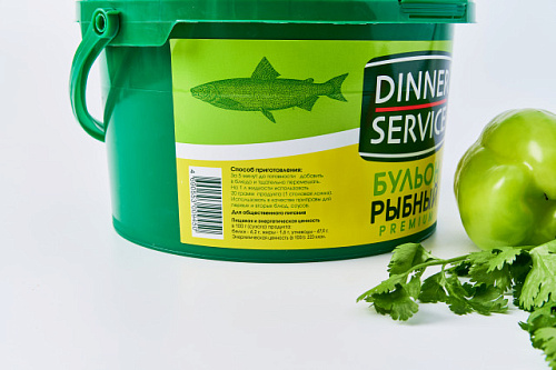 Бульон рыбный DINNER SERVISE 1,5 кг.