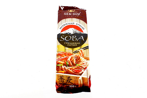 Лапша гречневая SOBA SenSoy 300г 
