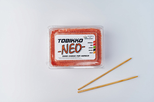 Икра Тобико Нео №1 оранжевая 500 г.