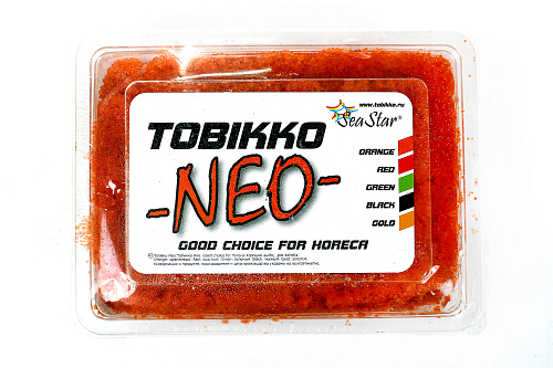 Икра летучей рыбы "Нео Тобико" оранжевая 0.5 кг 