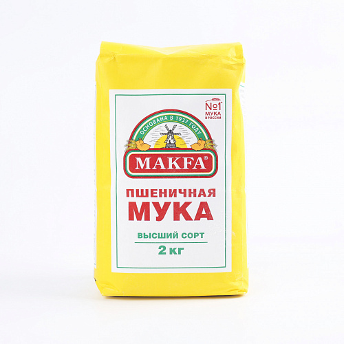 Мука Макфа пшеничная 2 кг.