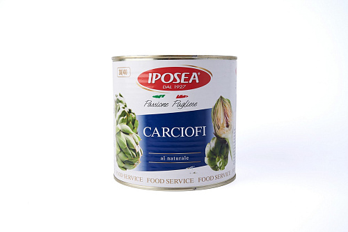 Артишоки целые натуральные ТМ IPOSEA 2,45 кг.
