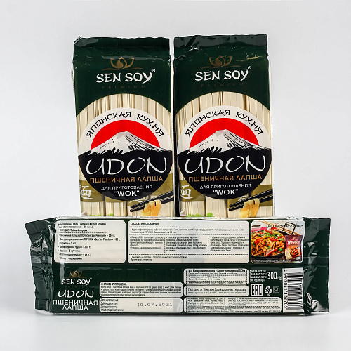 Лапша Сэнсой Премиум пшеничная UDON 300 г.
