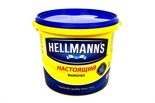 Майонез "HELLMANN'S Настоящий" 78% 5 л 
