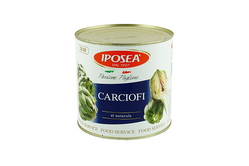 Артишоки целые натуральные "И.П.О.С.Е.А." 2.450 кг/2.860 кг/2650 мл 
