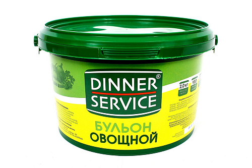 Бульон Овощной DINNER SERVICE 2 кг