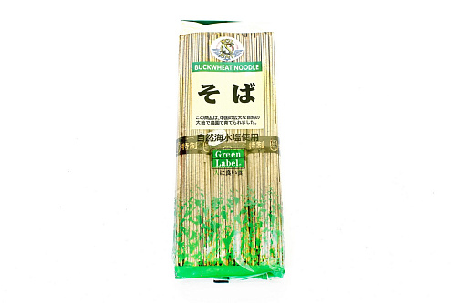 Лапша гречневая SOBA "Green Label"  0.300кг