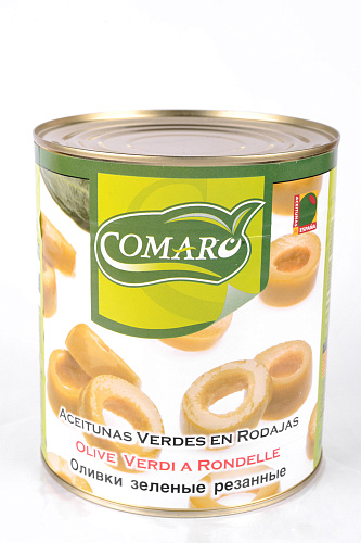 Оливки резанные COMARO 3.100 кг 