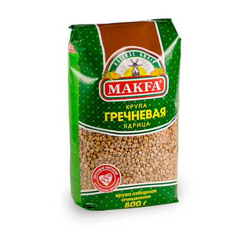 Макфа Гречка ядрица 800гр