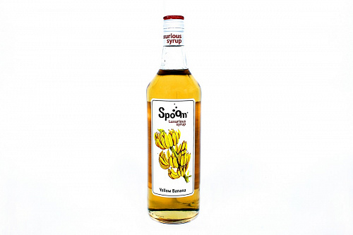 Сироп "Spoom" банан желтый 1 л ст/бут