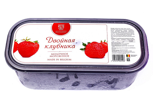 Мороженое двойная клубника 5 л 3 кг FRUTTA DOLCE