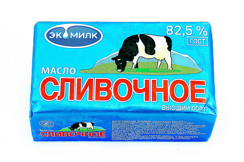 Масло Сливочное Вологодское 82.5% 450 г 
