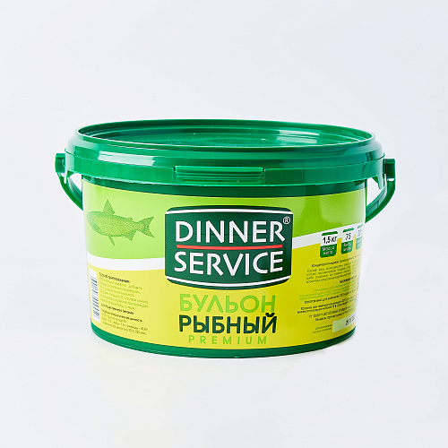 Бульон Рыбный DINNER SERVICE 1.5 кг