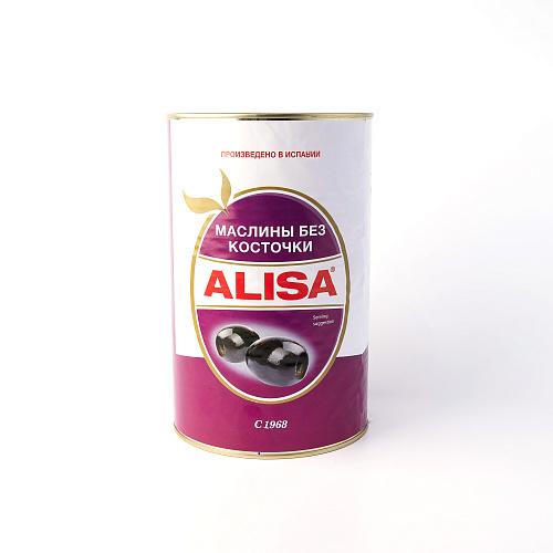 Маслины "ALISA" без косточки 0.350 кг 