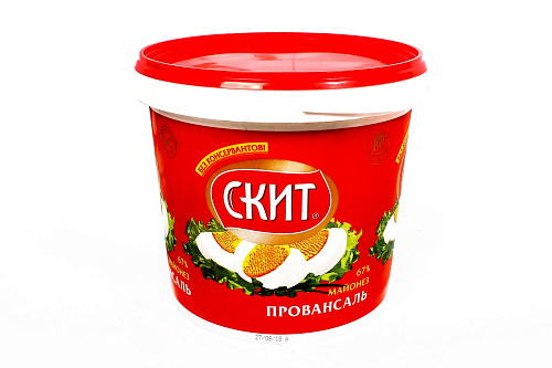 Майонез "СКИТ провансаль" 67% ведро 3 л