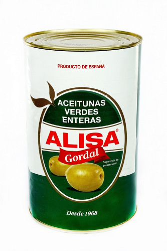 Оливки ALISA с косточкой (4.250 кг) ж/б 