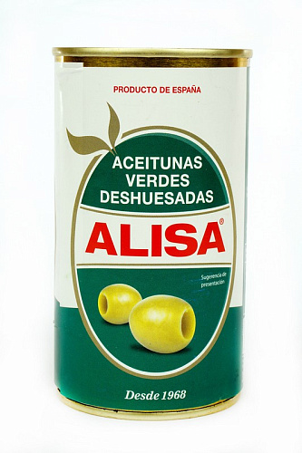 Оливки без косточки ALISA 0.345кг