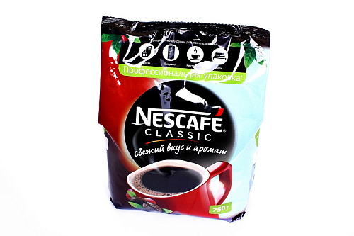 Кофе Нескафе Классик растворимый (Nescafe classic) пакет 750 г