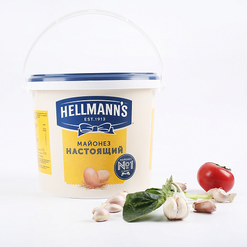 Майонез Hellmans Настоящий 78% 5 кг.