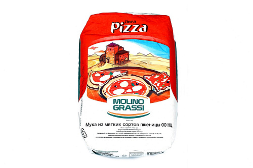 Мука для пиццы из мягких сортов пшеницы Молино Грасси 25 кг